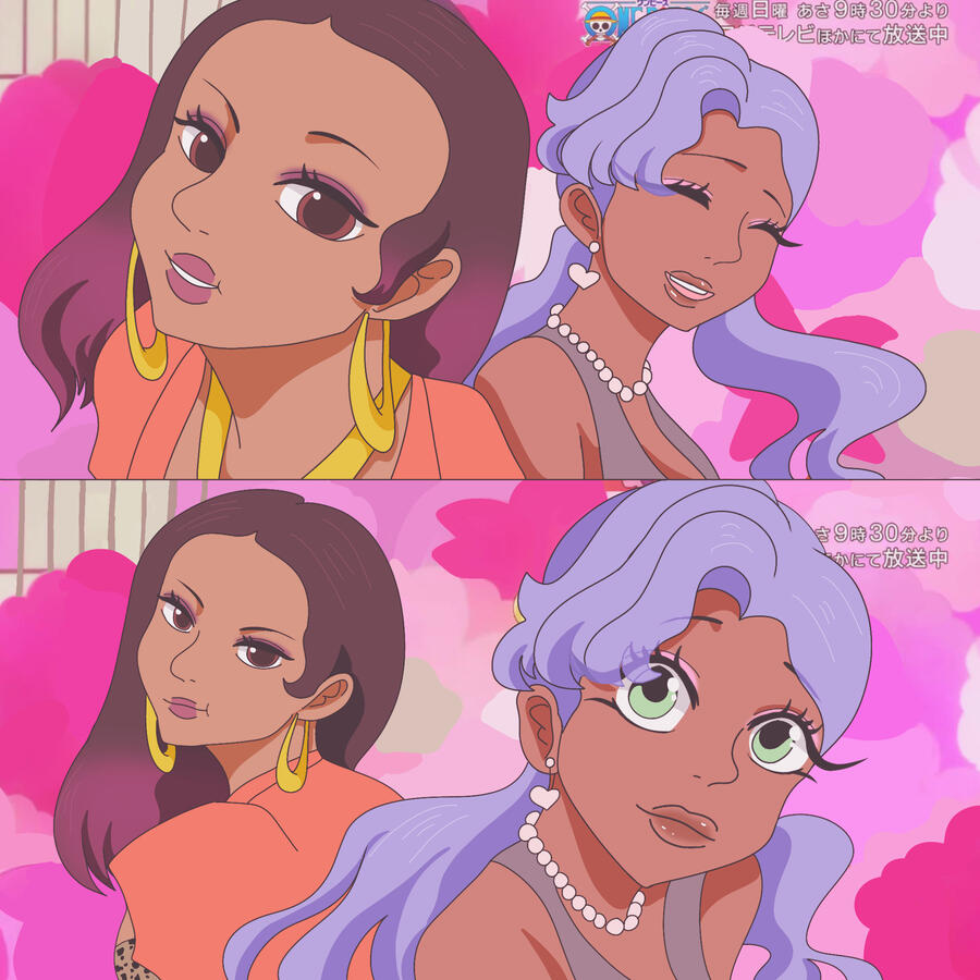 Drawn over a screenshot from one oiece