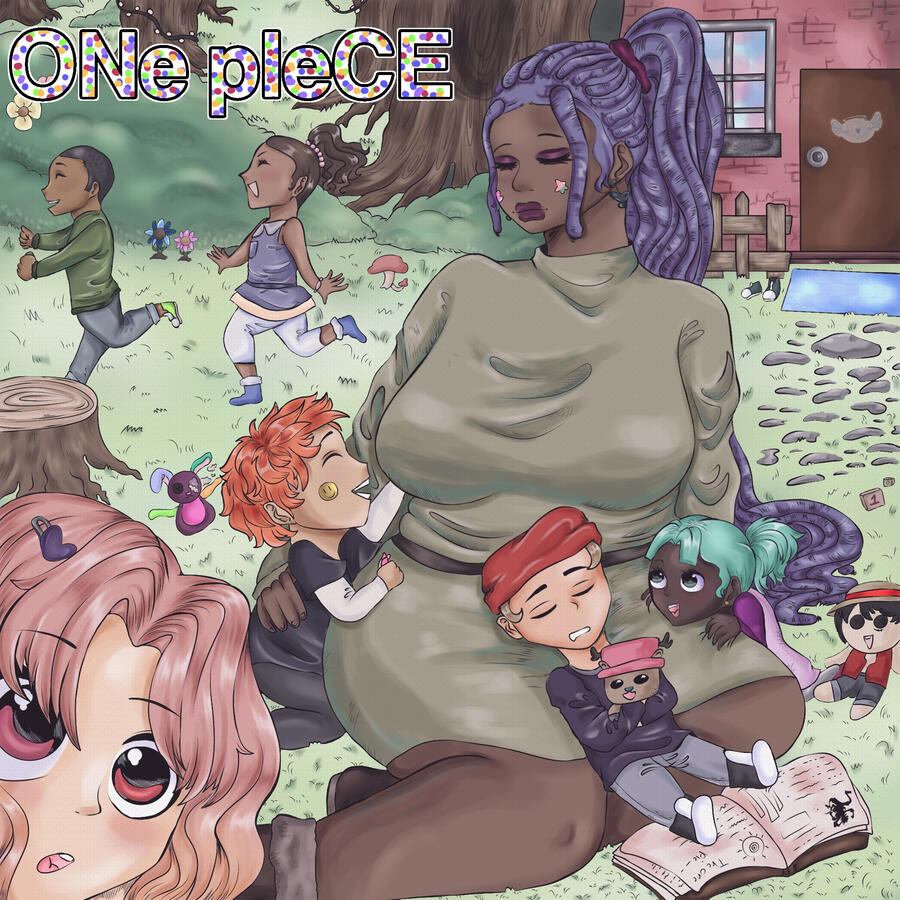 One piece styled art